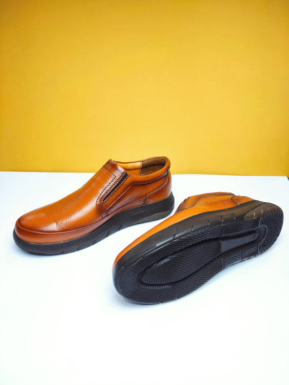 کفش تمام چرم مردانه برند پانیذ کد 103