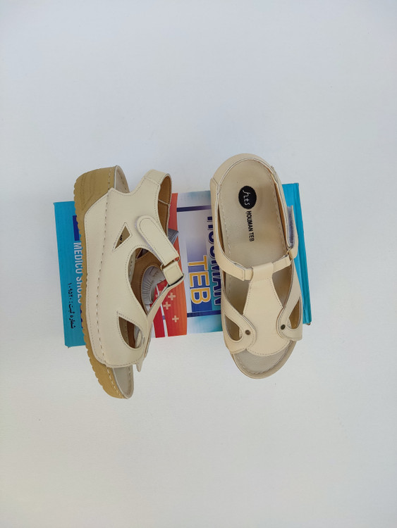 صندل رکابدار- بندی زنانه برند هومان طب کد 166