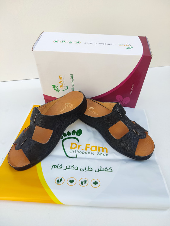 صندل طبی زنانه برند دکتر فام تبریز مدل یاس کد 176