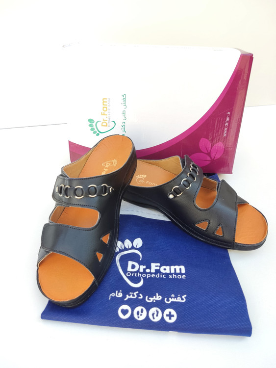 صندل طبی زنانه برند دکتر فام تبریز مدل هما کد 184