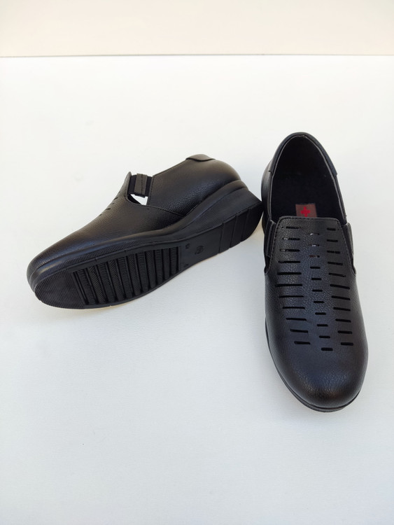 کفش زنانه طبی بزرگ پا برند شفاطب نوین مدل سیما جانا کد 180