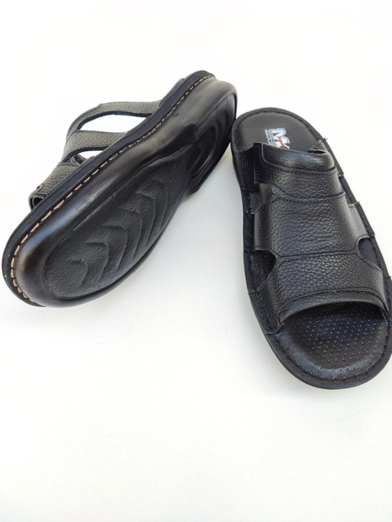 صندل مردانه طبی تمام چرم برند معراج طب تبریز مدل کلارک کد 179