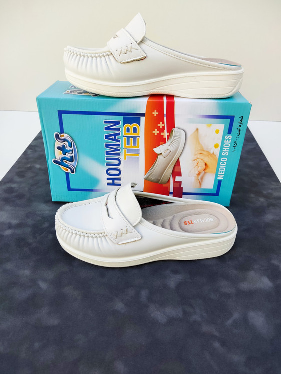 صندل طبی جلو بسته (پرستاری) برند هومان طب مدل دکتر مارتین کد 165