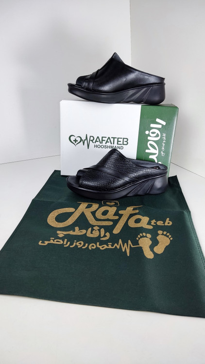 صندل مجلسی لژ 5 سانت طبی زنانه مدل وانیلا برند رافاطب کد 219