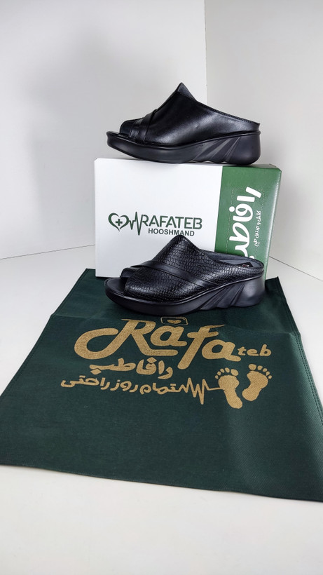 صندل مجلسی لژ 5 سانت طبی زنانه مدل وانیلا برند رافاطب کد 219