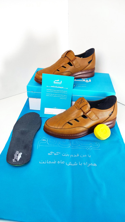 کفش طبی زنانه بمدل ترانه رند نیکان گام کد 234