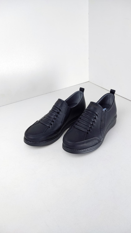 کفش طبی زنانه دارای پد خارپاشنه مدل آکسفورد برند نیکان گام کد 236