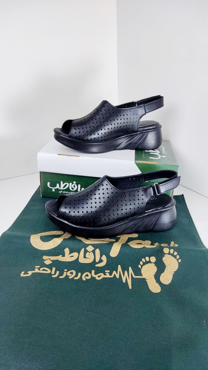 صندل طبی رکابدار زنانه مدل آرمانی برند رافاطب کد 242
