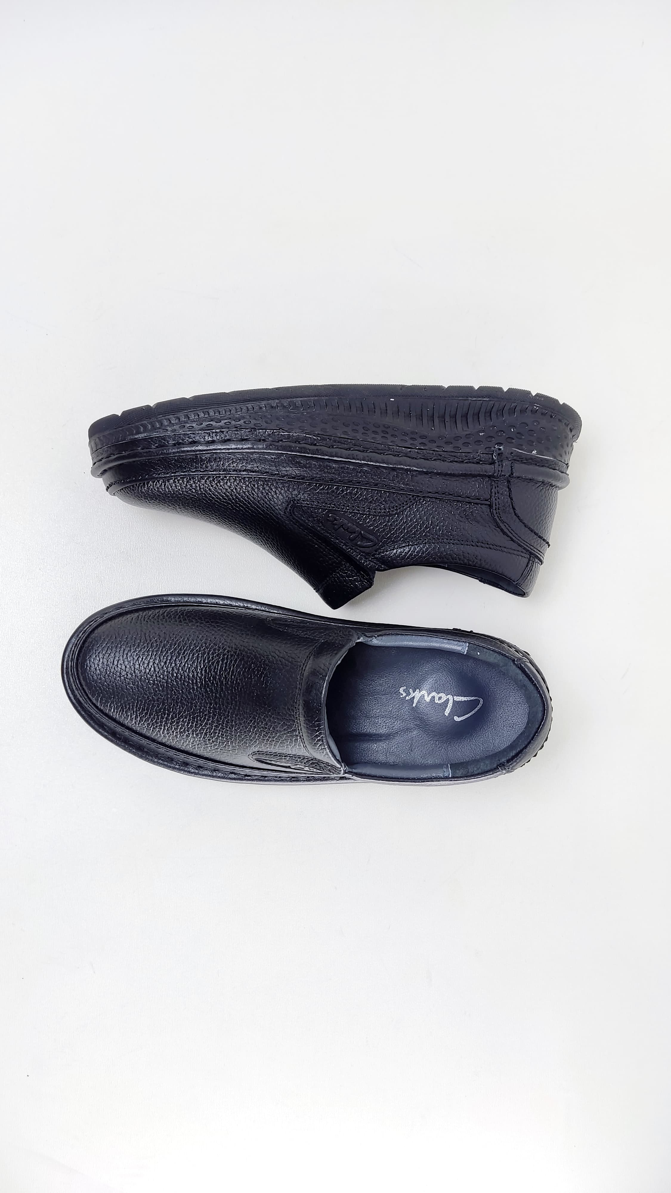 کفش طبی مردانه تمام چرم طبیعی مخصوص پیاده روی برند 4me طب پا مدل کلارک کد