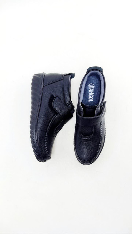 نیم بوت طبی زنانه برند ماه گل مدل کمل کد 221