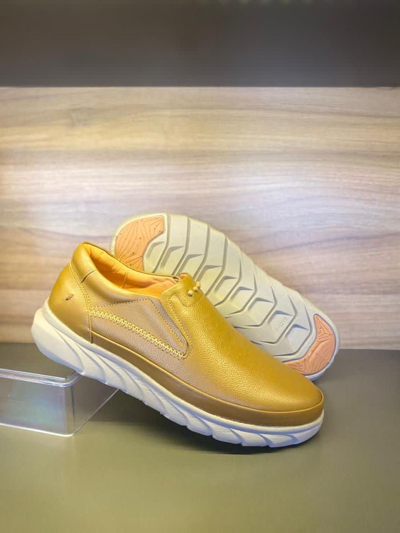 کفش طبی چرم طبیعی مردانه مدل کایانو برند نایت کد 262